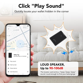 Ajblg Find Hub app interface highlights precise Android item tracking