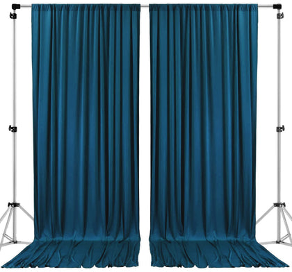 AK TRADING CO. backdrop fabric texture close-up shows durable, wrinkle-resistant polyester for events.