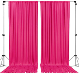 AK TRADING CO. fuchsia backdrop front view for vibrant wedding photography