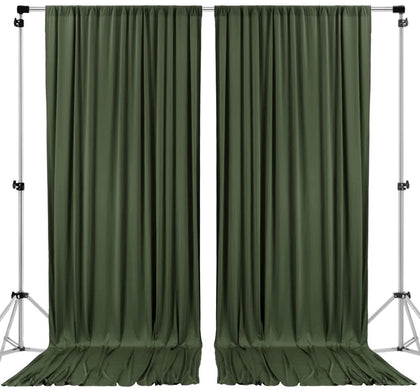 AK TRADING CO. olive IFR backdrop panel for weddings adds elegant backdrop aesthetics.