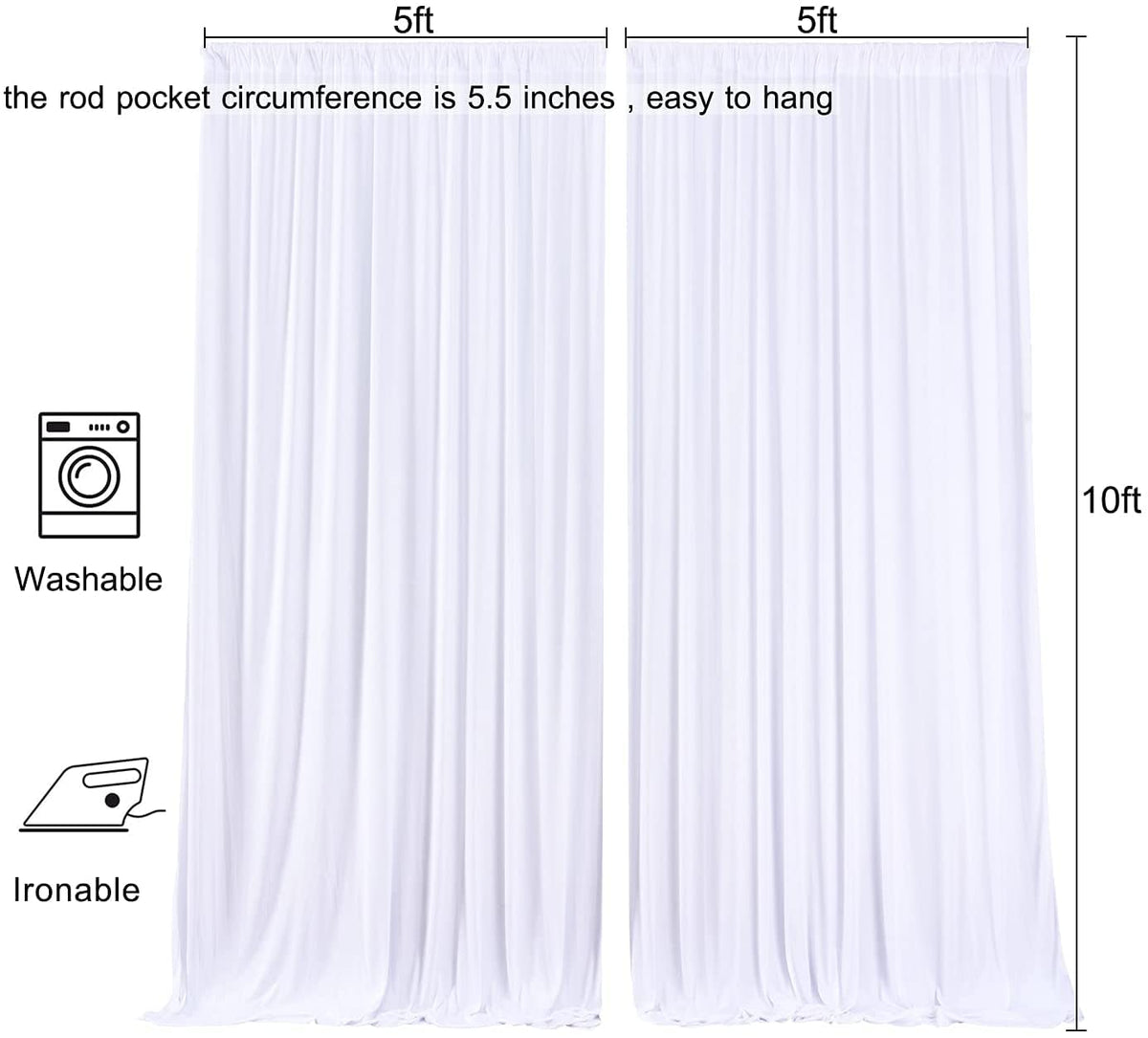 AK TRADING CO semi-opaque panel creates polished ambiance