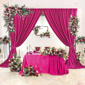 AK TRADING CO. wedding backdrop pair curtains for a bold ceremony backdrop