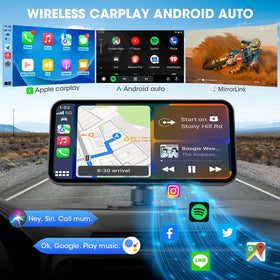 AKAMATE dash cam 4K DVR with night vision and 170-degree field of view.
