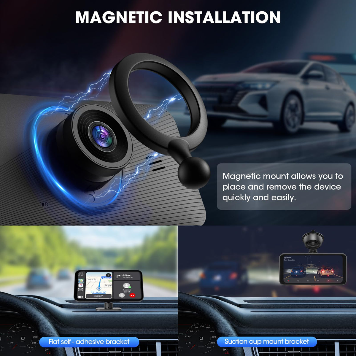 AKAMATE IPS touchscreen display delivers crisp visuals and responsive touch.