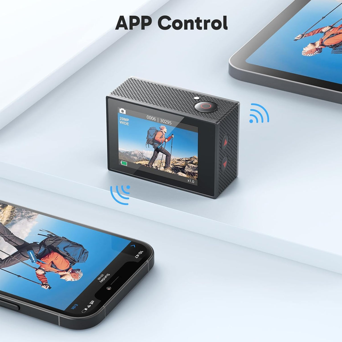 AKASO EK7000 20MP photos capture crisp landscapes and action