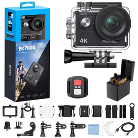 AKASO EK7000 4K video capture for crisp outdoor footage