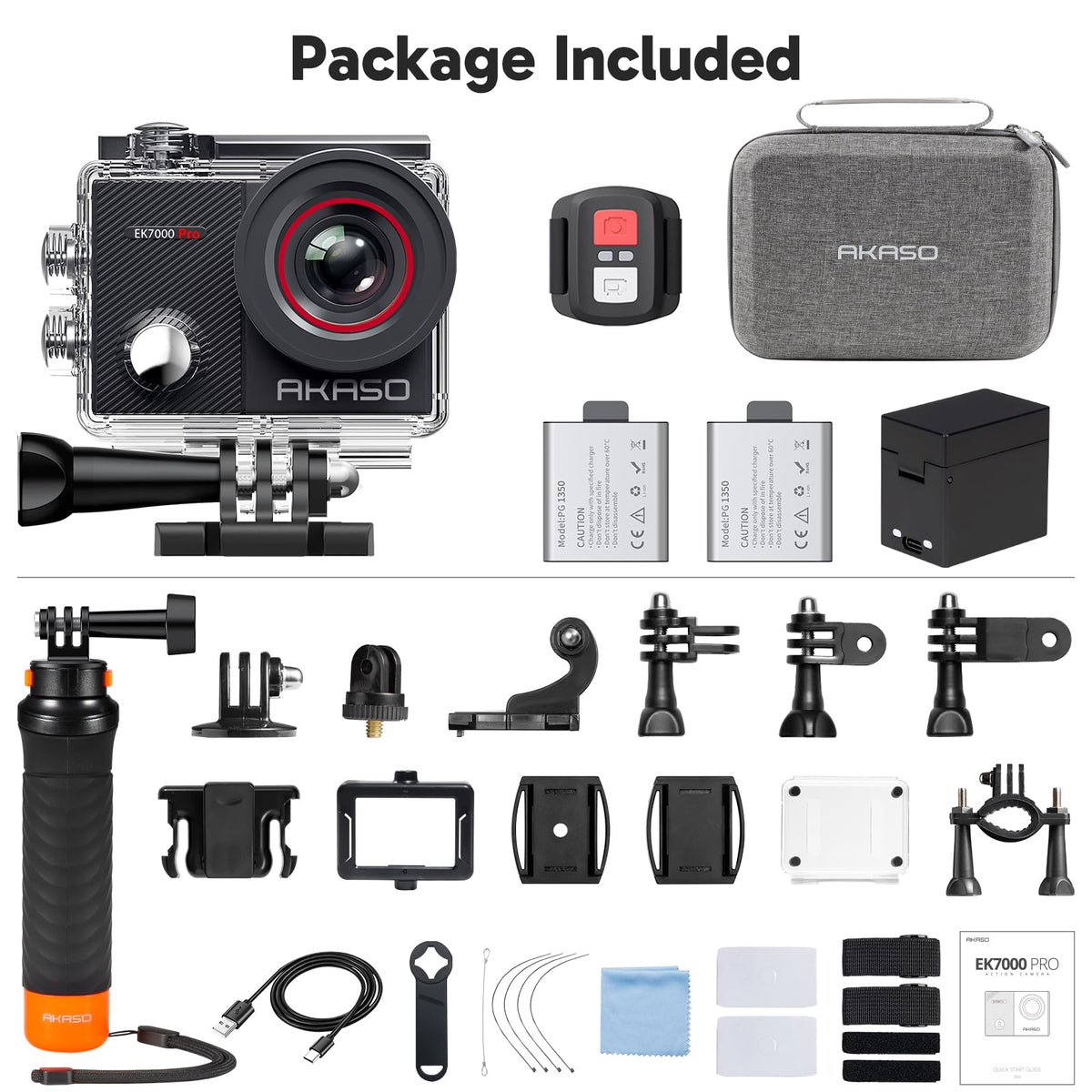 AKASO EK7000 Pro EIS stabilizes fast-moving footage.