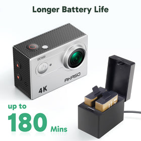 AKASO EK7000 up to 4x zoom for composition flexibility
