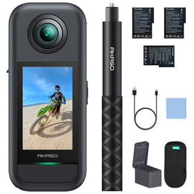 AKASO 360 5.7K video shot for immersive action footage.