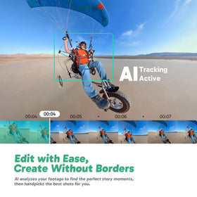 AI Subject Tracking keeps subjects centered in each frame