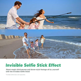 AKASO 360 SuperSmooth stabilization reduces shake for silky footage.