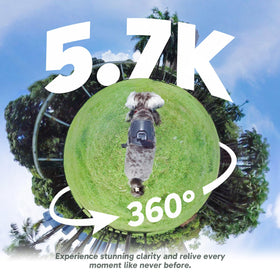 AKASO 360 Supersmooth stabilization keeps footage steady on the move