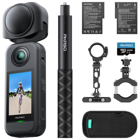 AKASO 360 video in 5.7K clarity for immersive adventures