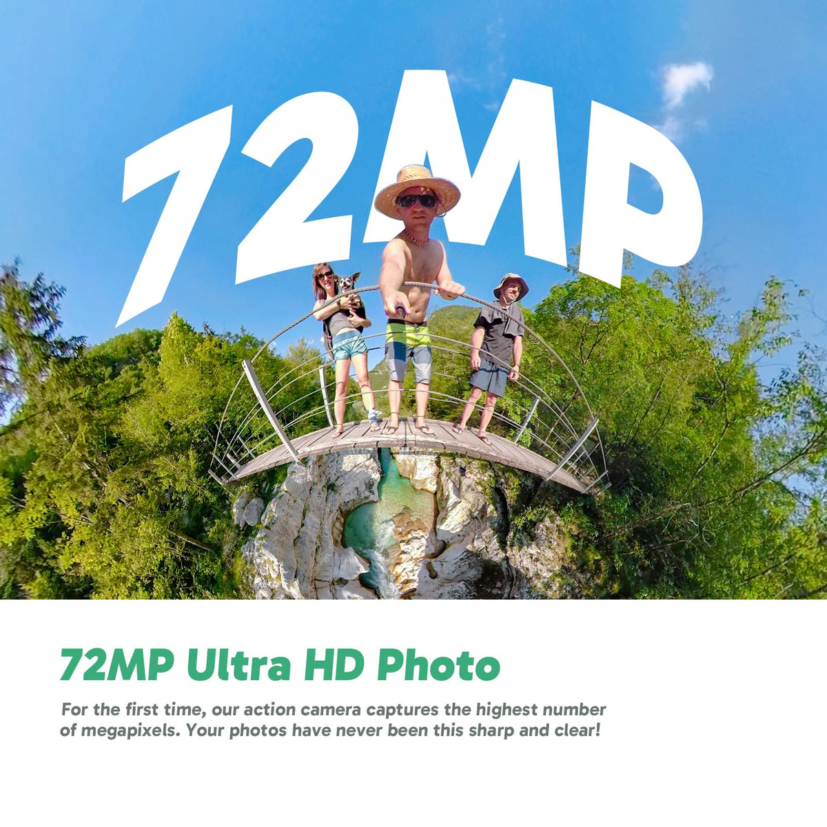 AKASO 72MP 360 photos offer ultra-detailed panoramas