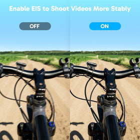 AKASO Brave includes a built-in gyroscope for smoother, stable footage during movement.
