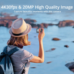 AKASO Brave 7 visual remote shows camera status remotely