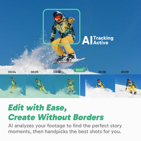 AKASO 360 DNG8 RAW photos offer richer tones and editing latitude.