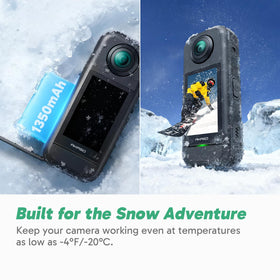AKASO 360 dual 48MP sensors deliver sharper photos and richer details.