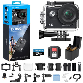 AKASO EK7000 4K video shot shows crisp action detail and color.