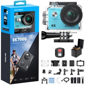 AKASO EK7000 4K30fps video capture for vivid action footage