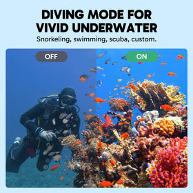 Underwater shot captured with AKASO EK7000 Pro