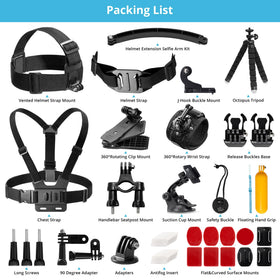 AKASO suction cup mount attached to car glass offering stable vehicle footage