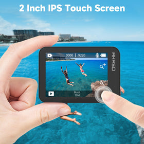 AKASO V50X waterproof to 131 feet for underwater scenes