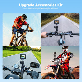 AKASO Brave 4 includes 64GB microSD card for immediate storage