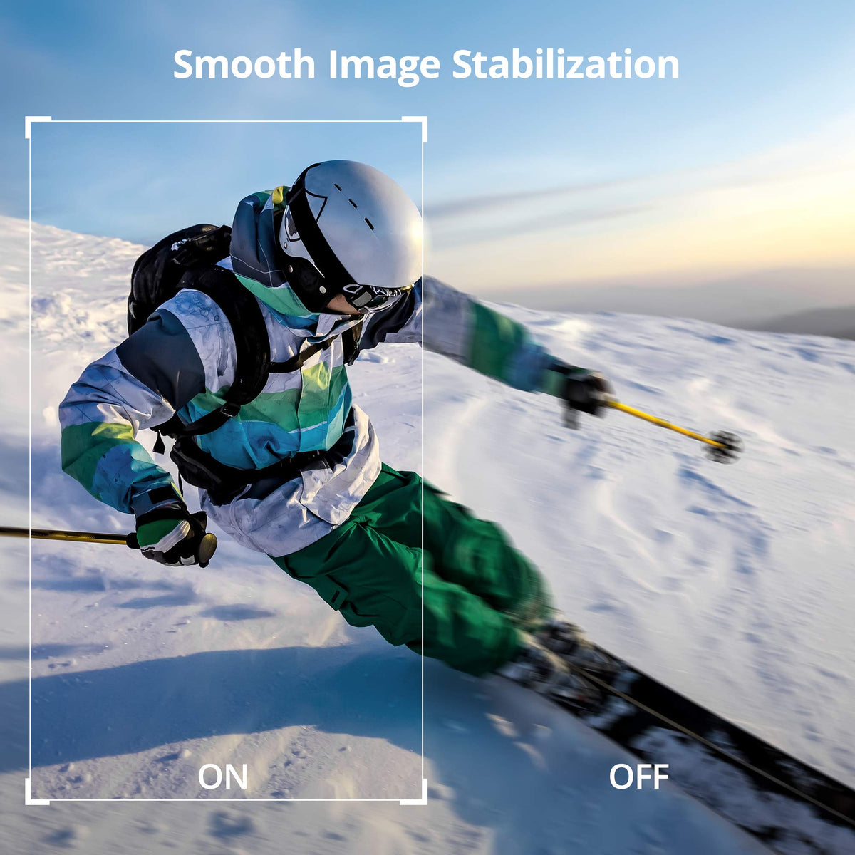 AKASO Brave 7 with EIS 2.0 keeps action footage smooth during quick movements
