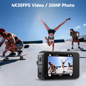 AKASO Brave 7 LE waterproof housing lets you film underwater to 131 ft.