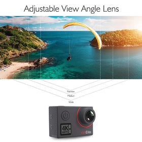 AKASO V50 Elite 8x zoom reveals distant details.