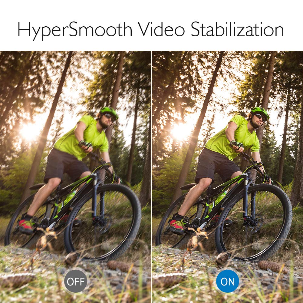 AKASO V50 Elite electronic image stabilization delivers smooth footage.