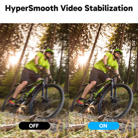 AKASO V50 Elite wide view for expansive landscape footage.