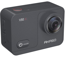 AKASO V50X two 1350mAh batteries extend recording sessions