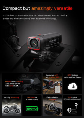 AKEEYO AKY-710S night vision maintains legibility in low light