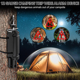 AKELOR mounted on a tree demonstrating easy installation and perimeter coverage benefit