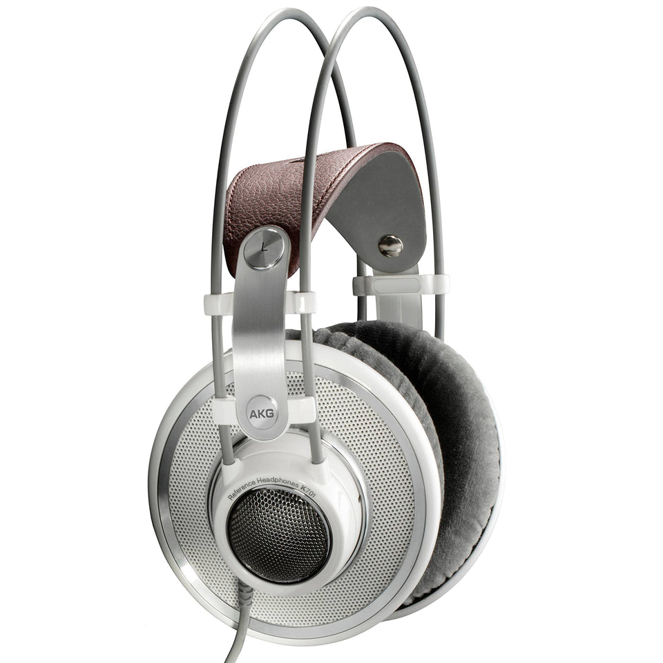 AKG K701 Ultra Reference open-back headphones for expansive soundstage and detailed listening.