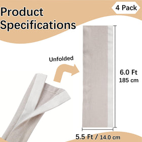 AkiiGer cord cover with Velcro installation for quick wrap without unplugging devices