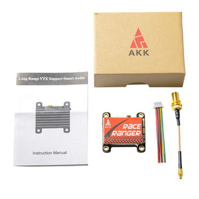 AKK A1918 VTX 5V output powers the camera for stable video feed.