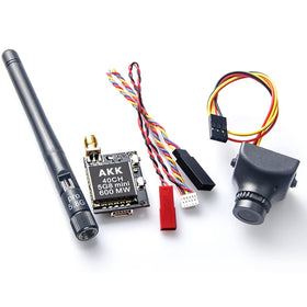 AKK package contents flatlay showing everything included for setup