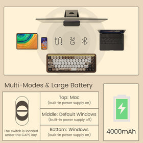Akko MU01 hot-swappable switches enabling easy customization during play.