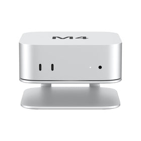AKKYAJAURE Mac mini M4 Dock Stand elevated floating design on desk