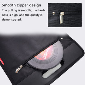 AKOZLIN vinyl record bag durable construction supports long term use