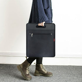 AKOZLIN vinyl record bag reinforced handle makes on the go carrying simple