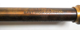 ALADEAN 32-inch brass spyglass in a gift-ready presentation box