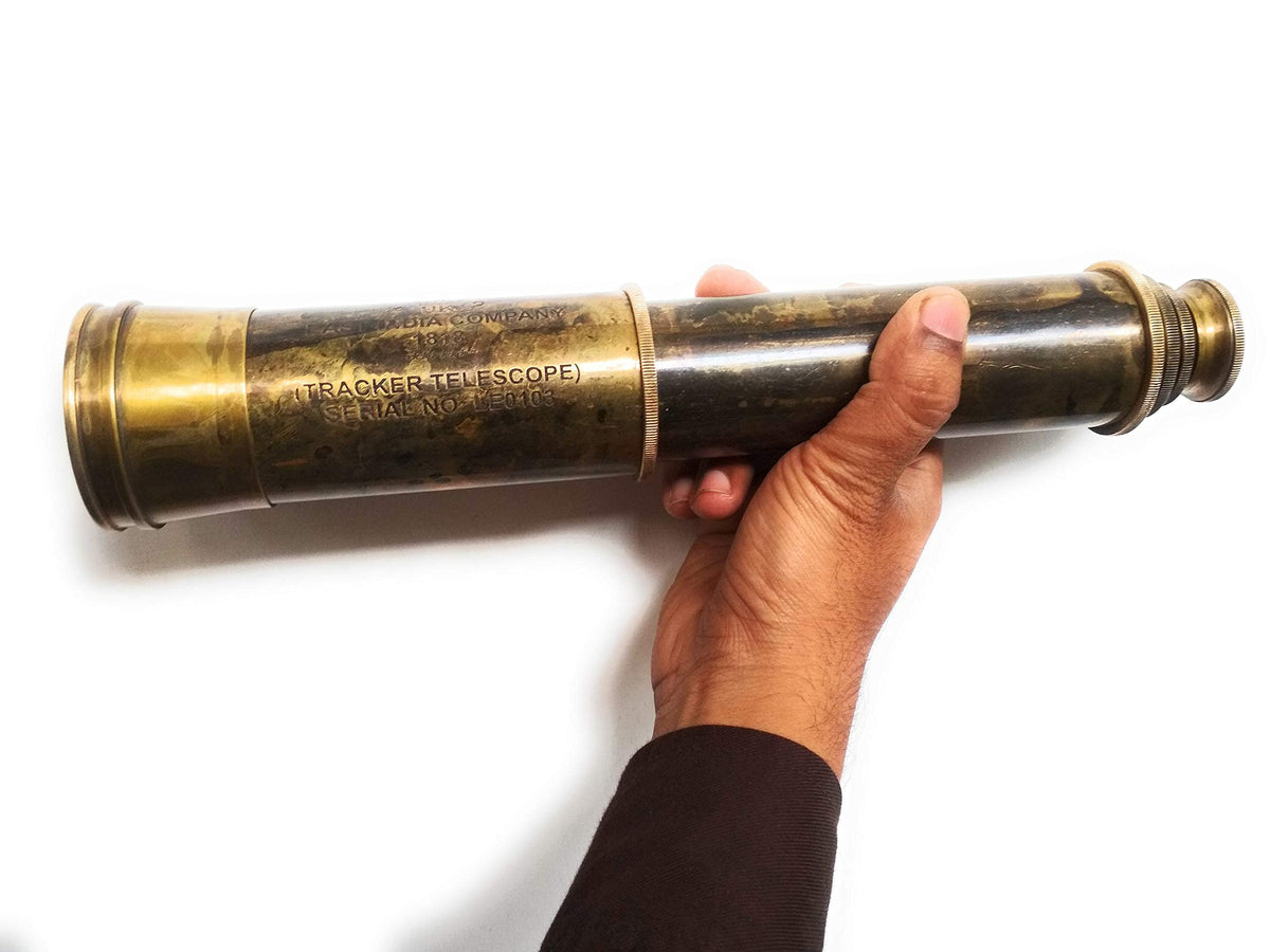ALADEAN ornate brass telescope focus knob for smooth adjustment