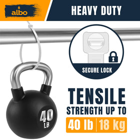 Albo UV and heat resistant zip ties for outdoor projects