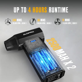 ALDIPRO four nozzle attachments for precise dust removal