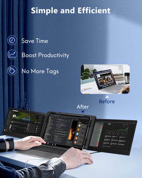 Alecewey anti-glare screen minimizes reflections for comfortable use