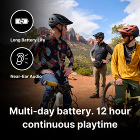 ALECK Punks 2-button controls keep music and calls accessible without removing gloves.